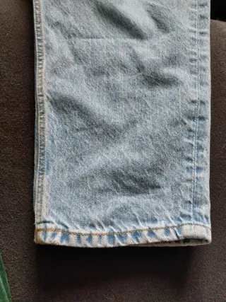 Jeans Mom Fit Mango Blu Chiaro