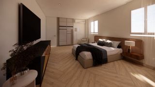 Mueble TV MAISONS DU MONDE madera y metal