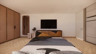 Mueble TV MAISONS DU MONDE madera y metal