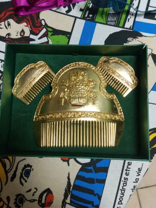 Peinetas Fallera Adulta Doradas