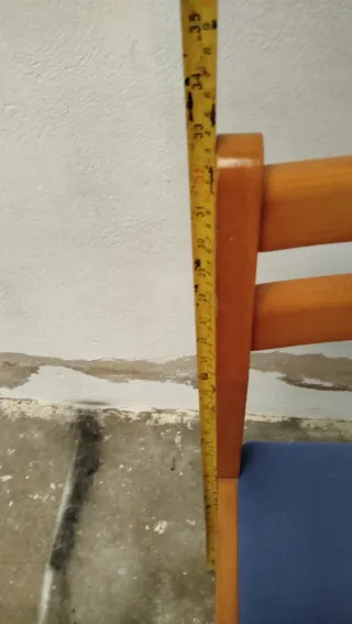 4 sillas de madera maciza para comedor/cocina