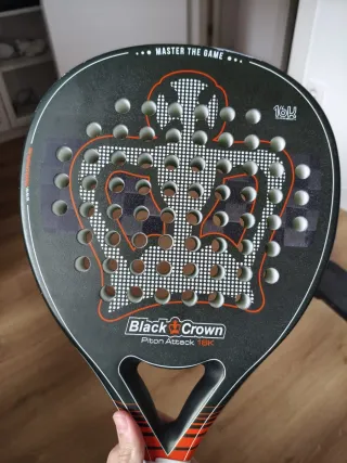 Pala de Pádel Black Crown Piton Attack 16K