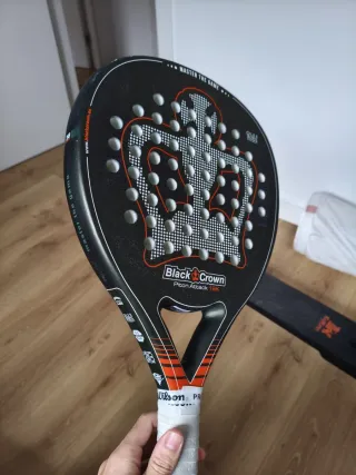 Pala de Pádel Black Crown Piton Attack 16K