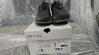 Geox Zapatillas Deportivas Negras y Grises