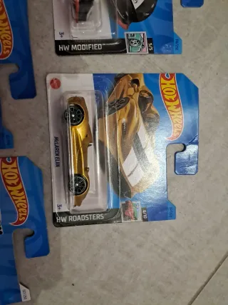 Lote 5 Coches Hot Wheels