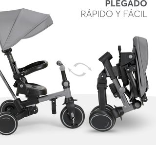 Triciclo bebé evolutivo Aluma 8 en 1