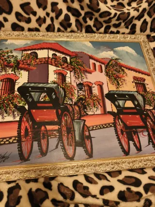 Cuadro al óleo firmado