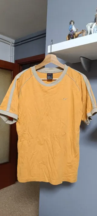 Camiseta Nike Vintage 90s Naranja/Amarilla