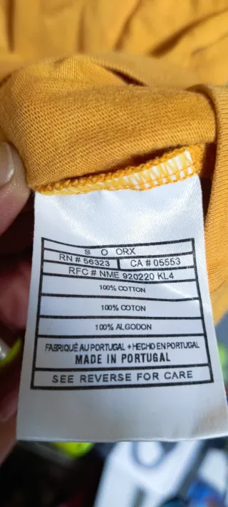 Camiseta Nike Vintage 90s Naranja/Amarilla