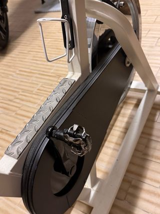 Cyclette da spinning bianca