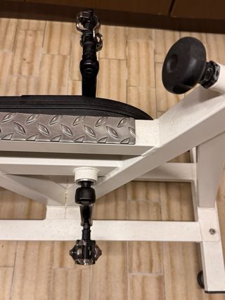 Cyclette da spinning bianca