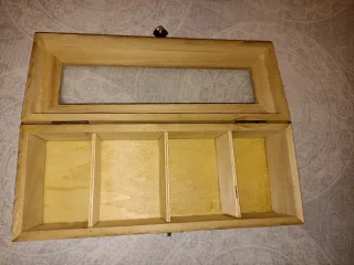 Caja de madera para infusiones