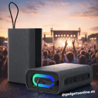 Altavoz Bluetooth 10W RGB + TF + AUX