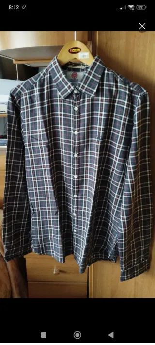 Camisa Franela Franklin Marshall T: L COMO NUEVA