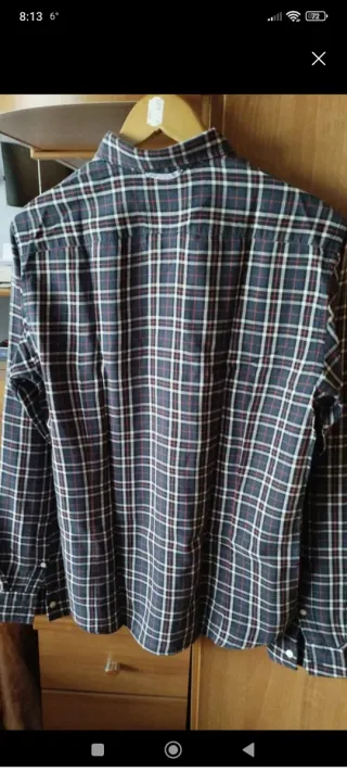 Camisa Franela Franklin Marshall T: L COMO NUEVA