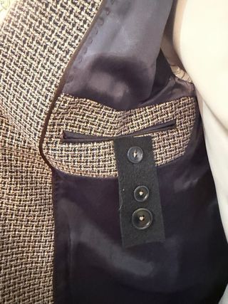 Blazer Zara Uomo Taglia 48 Marrone