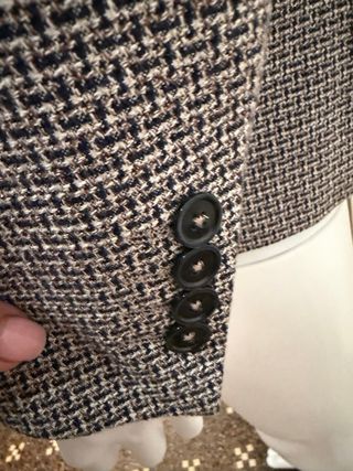 Blazer Zara Uomo Taglia 48 Marrone