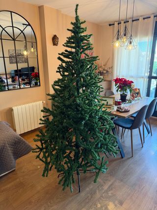 Árbol de Navidad Artificial Verde 210 cm