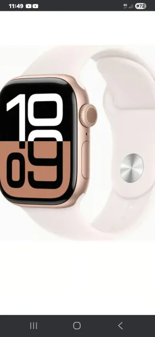 Apple Watch Series 10 Rosa