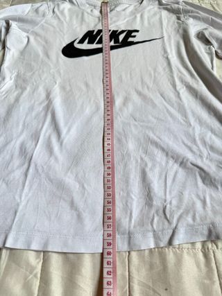 Maglietta Nike bianca manica lunga