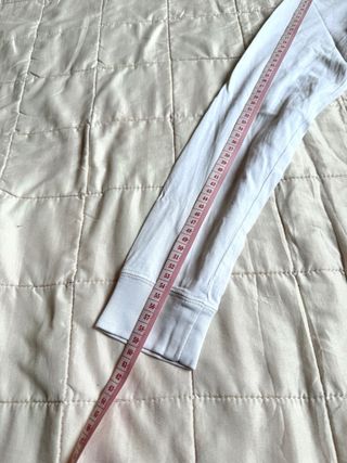 Maglietta Nike bianca manica lunga