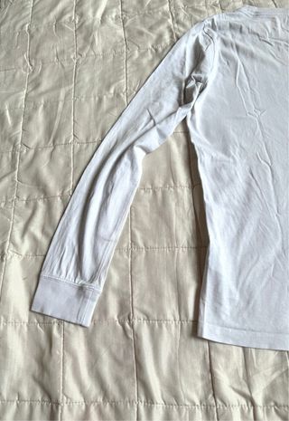 Maglietta Nike bianca manica lunga