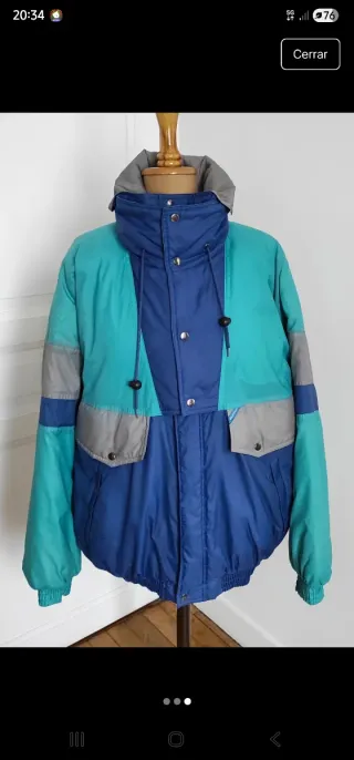 Chaqueta esquí vintage mujer 90s XL 42/4