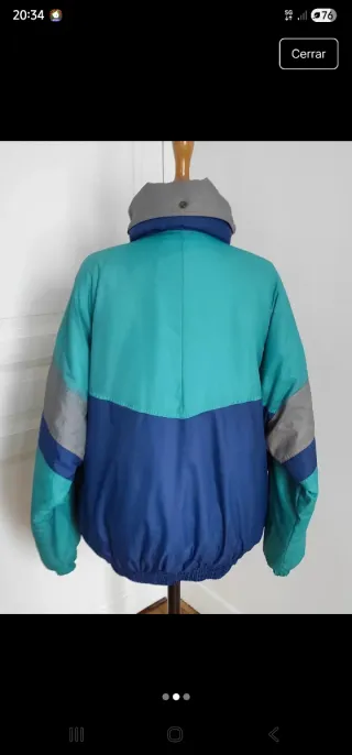 Chaqueta esquí vintage mujer 90s XL 42/4