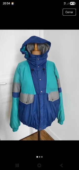 Chaqueta esquí vintage mujer 90s XL 42/4