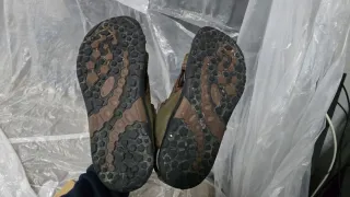 Chanclas Chiruca Marrones/Verdes