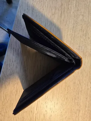 Cartera Billetera Quiksilver Marrón y Negra