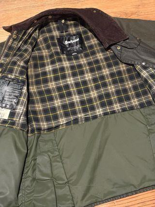 Barbour Bedale Vintage Talla 38 Verde