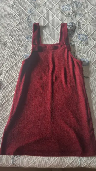 Vestido/peto Color vino