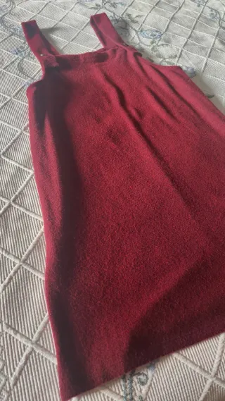 Vestido/peto Color vino