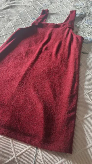 Vestido/peto Color vino