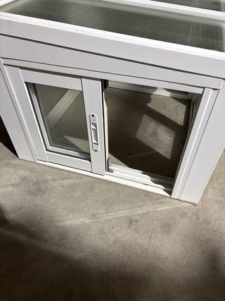 Montera de cristal y aluminio