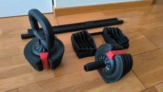 Mancuernas Ajustables 3 en 1