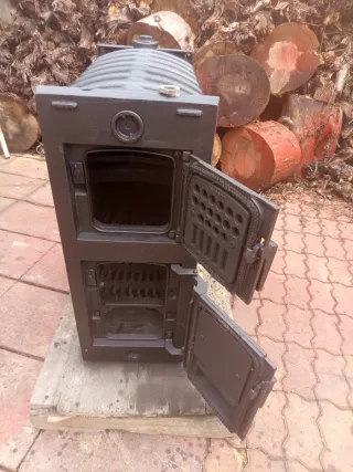 Caldera de leña Roca