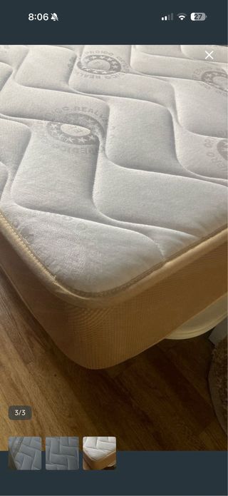 Cama 140x200 con cajones