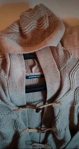 Cardigan Sorbino Uomo Beige Tg. XL