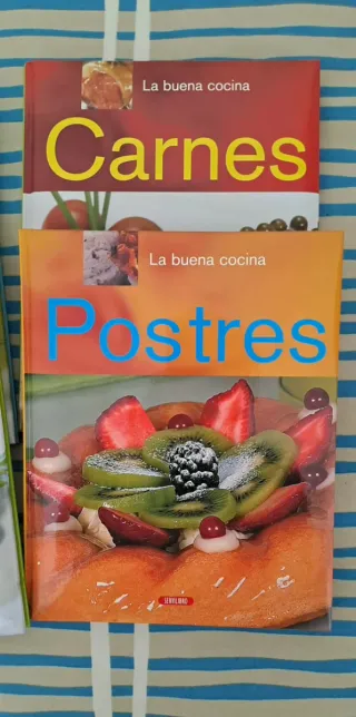 4 libros de Cocina