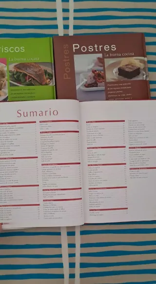4 libros de Cocina