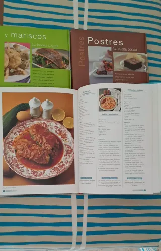 4 libros de Cocina