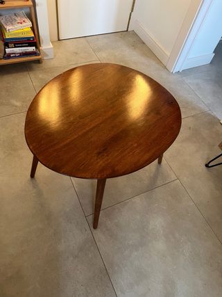 Mesa redonda Zara Home madera