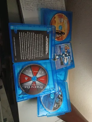 Trilogía Resident Evil Blu-ray