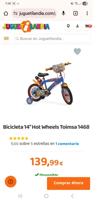 Lote Bicicleta y Patinete Infantil