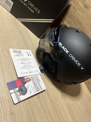 Casco Black Crevice Talla S (51-54cm)