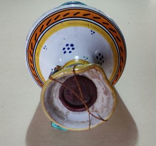 Bottiglia Vintage Ceramica Deruta Liquore Vlahov