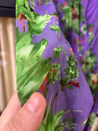 Vestido Largo Carla Ruiz Estampado Floral