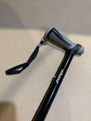 Bastón Andar Cuádruple Plegable Rehand